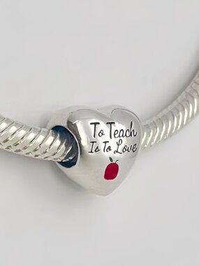 Authentic Pandora To Teach Is To Love Charm